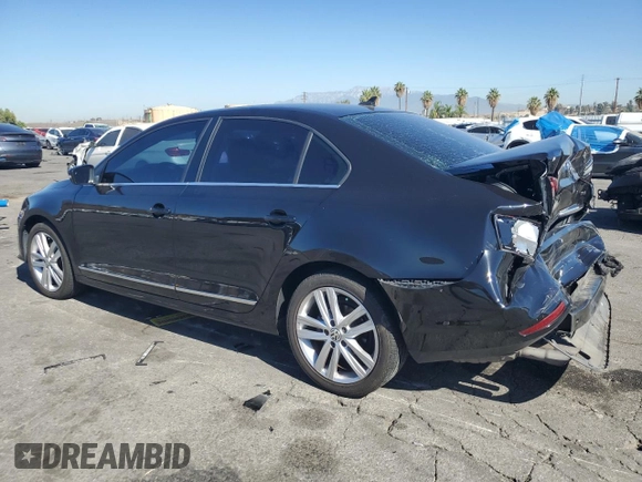 2017 Volkswagen Jetta SEL with VIN 3VWL17AJ7HM280127, listed as a Copart auction lot 64426655 with 61,658 mi miles and Salvage title. Bid and sale history available at DreamBid. Image 2.
