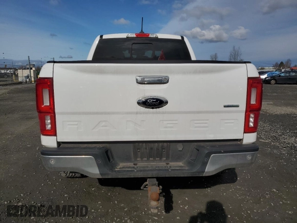 2019 Ford Ranger XL with VIN 1FTER4FH9KLA76852, listed as a Copart auction lot 46086495 with 74,343 mi miles and Salvage Title. Bid and sale history available at carsss.com. Image 6.