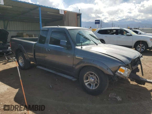 2008 Ford Ranger XLT with VIN 1FTYR44UX8PA98101, listed as a Copart auction lot 53367425 with 102,014 mi miles and Salvage title. Bid and sale history available at DreamBid. Image 4.