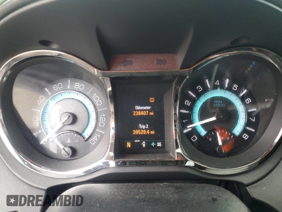 2013 Buick LaCrosse Leather with VIN 1G4GC5E31DF196356, listed as a Copart auction lot 58552755 with 238,407 mi miles and Salvage title. Bid and sale history available at DreamBid. Image 9.