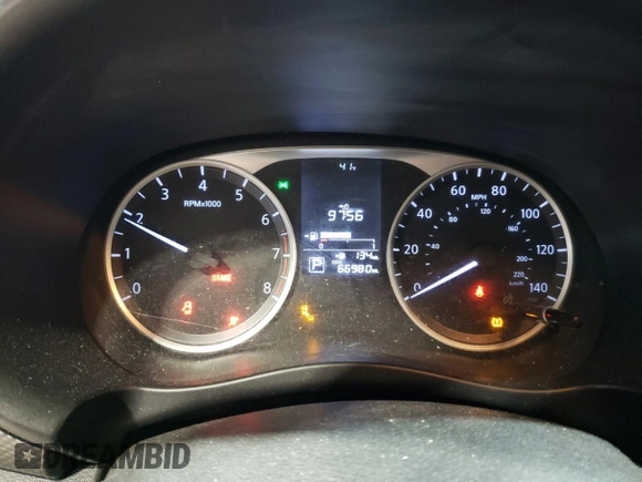 2020 Nissan Kicks S with VIN 3N1CP5BV1LL518434, listed as a Copart auction lot 46991545 with 66,980 mi miles and Salvage Title. Bid and sale history available at carsss.com. Image 9.