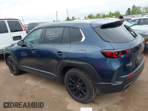 2025 Mazda CX-50 2.5 S Preferred Package with VIN 7MMVABBM6SN331993, listed as a IAAI auction lot 41910160 with 9,818 mi miles. Bid and sale history available at carsss.com. Image 14.