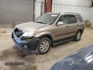 2005 Honda CR-V EX with VIN SHSRD78835U328965, listed as a Copart auction lot 53976975 with 175,515 mi miles and Salvage Title. Bid and sale history available at DreamBid. Image 1.