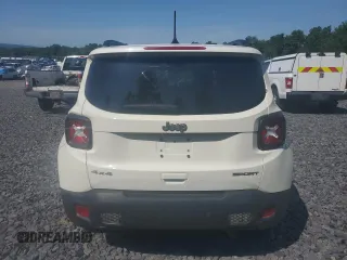 2020 Jeep Renegade Sport with VIN ZACNJBAB8LPL72924, listed as a Copart auction lot 59729075 with 153,257 mi miles and Salvage title. Bid and sale history available at DreamBid. Image 6.