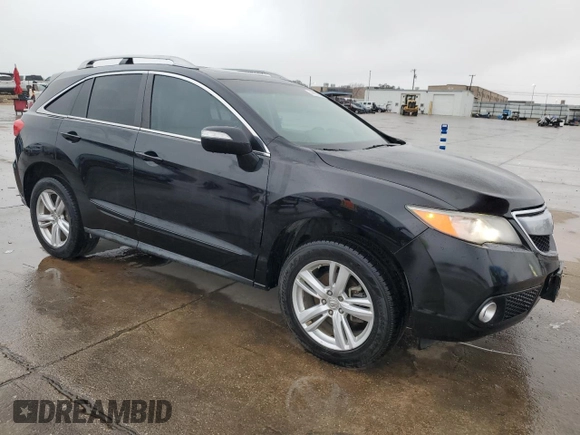 2015 Acura RDX Tech Pkg with VIN 5J8TB3H55FL003879, listed as a Copart auction lot 44137335 with 116,016 mi miles and Clean Title. Bid and sale history available at carsss.com. Image 4.