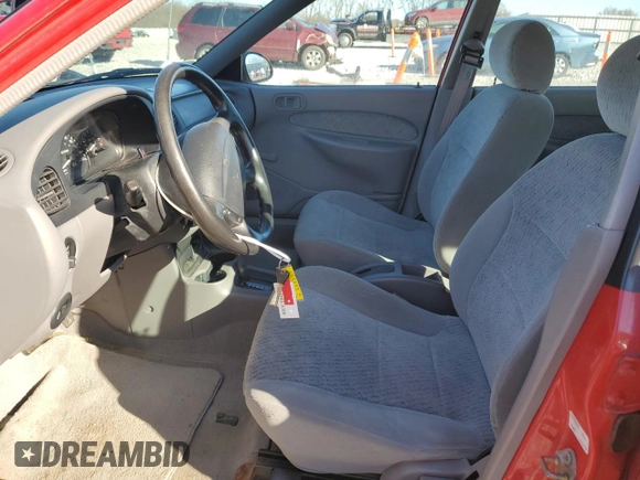 1997 Ford Escort LX with VIN 3FALP15P6VR168324, listed as a Copart auction lot 79995354 with 63,400 mi miles and Clean title. Bid and sale history available at DreamBid. Image 7.