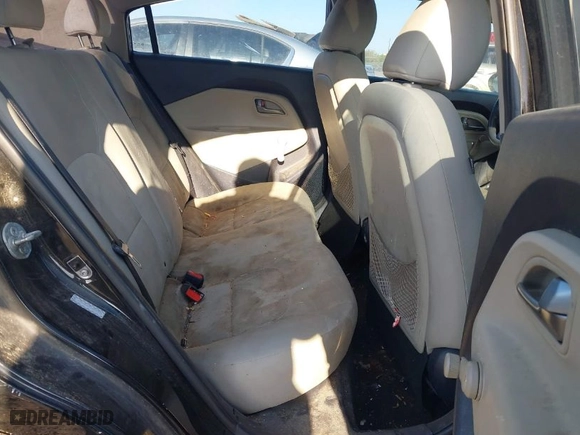 2013 Kia Rio LX with VIN KNADM4A37D6232777, listed as a IAAI auction lot 42002568 with 168,336 mi miles. Bid and sale history available at carsss.com. Image 8.