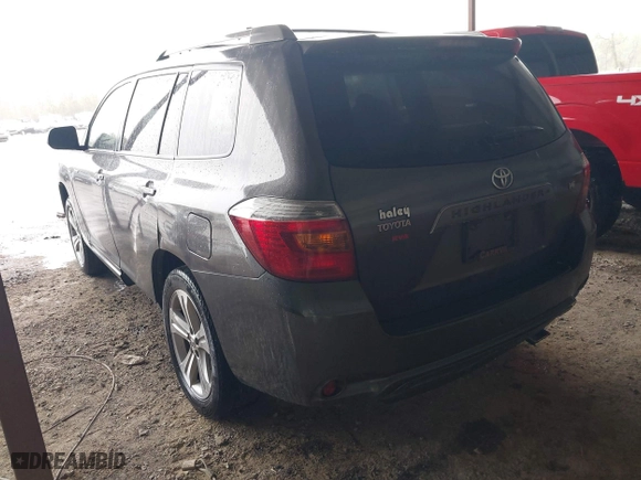 2008 Toyota Highlander Sport with VIN JTEDS43A882041821, listed as a IAAI auction lot 41981082 with 252,993 mi miles. Bid and sale history available at carsss.com. Image 3.