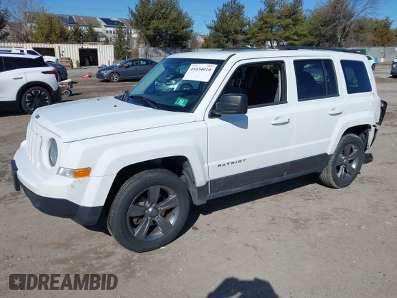 2015 Jeep Patriot High Altitude with VIN 1C4NJRFB8FD270157, listed as a IAAI auction lot 41634010 with 87,662 mi miles and . Bid and sale history available at carsss.com. Image 18.