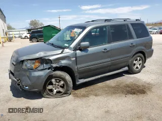 2007 Honda Pilot EX-L with VIN 5FNYF18547B005902, listed as a Copart auction lot 61966735 with 232,592 mi miles and Salvage title. Bid and sale history available at DreamBid. Image 1.