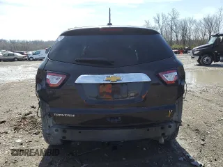 2017 Chevrolet Traverse LT with VIN 1GNKRGKD5HJ185795, listed as a Copart auction lot 50082545 with 96,981 mi miles and Salvage Title. Bid and sale history available at DreamBid. Image 6.
