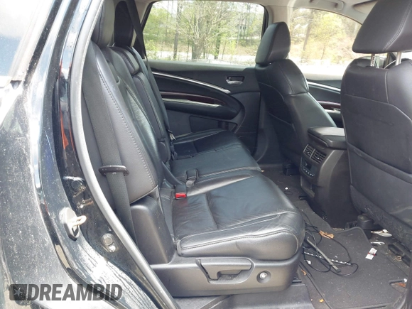 2016 Acura MDX with VIN 5FRYD3H2XGB014559, listed as a IAAI auction lot 41996171 with 154,860 mi miles. Bid and sale history available at carsss.com. Image 8.