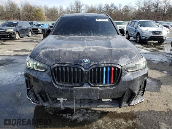 2023 BMW X3 xDrive30i with VIN 5UX53DP00P9N94085, listed as a Copart auction lot 88766165 with 15,906 mi miles and Salvage Title. Bid and sale history available at carsss.com. Image 5.