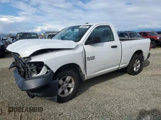 2017 Ram 1500 Tradesman with VIN 3C6JR6AG9HG791393, listed as a Copart auction lot 42936385 with 128,950 mi miles and Salvage title. Bid and sale history available at DreamBid. Image 1.