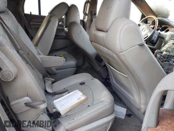 2012 Buick Enclave Leather with VIN 5GAKVCED2CJ352777, listed as a IAAI auction lot 41289682 with Not Provided miles and . Bid and sale history available at carsss.com. Image 8.