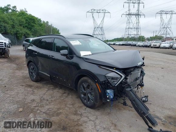 2023 Kia Sportage SX-Prestige with VIN KNDPXCAG3P7077955, listed as a IAAI auction lot 42456463 with 24,699 mi miles and . Bid and sale history available at DreamBid. Image 17.