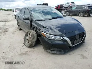 2021 Nissan Sentra SV with VIN 3N1AB8CV8MY329726, listed as a Copart auction lot 56601225 with 51,856 mi miles and Salvage Title. Bid and sale history available at DreamBid. Image 13.