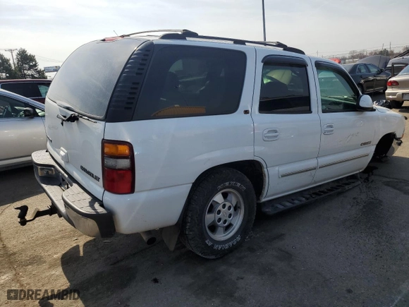 2001 Chevrolet Tahoe LT with VIN 1GNEK13T11J308275, listed as a Copart auction lot 48023235 with 81,516 mi miles and Salvage Title. Bid and sale history available at carsss.com. Image 3.
