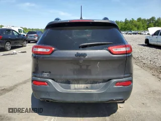 2017 Jeep Cherokee Limited with VIN 1C4PJMDB8HW544379, listed as a Copart auction lot 58722105 with 145,291 mi miles and Salvage title. Bid and sale history available at DreamBid. Image 6.