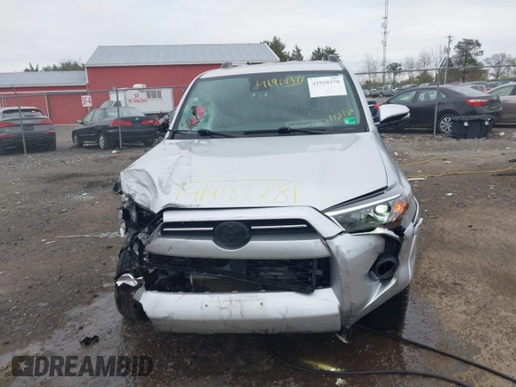 2023 Toyota 4Runner SR5 Premium with VIN JTENU5JR4P6112159, listed as a IAAI auction lot 41918378 with 36,841 mi miles and . Bid and sale history available at DreamBid. Image 12.