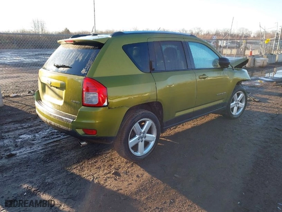 2012 Jeep Compass Limited with VIN 1C4NJCCB0CD555111, listed as a IAAI auction lot 41622511 with 156,591 mi miles. Bid and sale history available at carsss.com. Image 4.