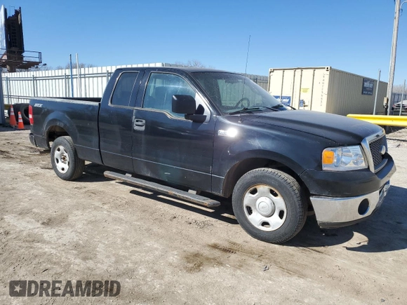 2004 Ford F-150 STX with VIN 1FTRX12W34NB72963, listed as a Copart auction lot 47400845 with 226,957 mi miles and Salvage Title. Bid and sale history available at carsss.com. Image 4.