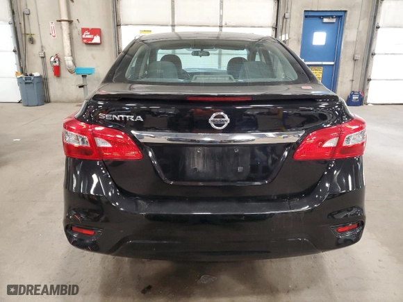 2019 Nissan Sentra S with VIN 3N1AB7AP8KY233803, listed as a Copart auction lot 87869115 with 50,861 mi miles and Salvage Title. Bid and sale history available at carsss.com. Image 6.