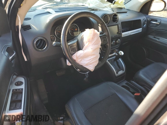 2014 Jeep Compass Latitude with VIN 1C4NJDEB3ED852993, listed as a Copart auction lot 47291945 with 0 mi miles and Non Repairable. Bid and sale history available at carsss.com. Image 8.