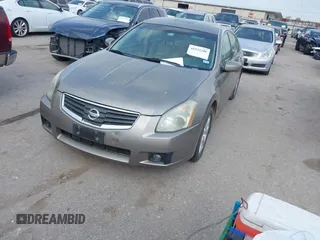 2007 Nissan Maxima 3.5 SE with VIN 1N4BA41E27C851254, listed as a IAAI auction lot 41925206 with 119,629 mi miles. Bid and sale history available at carsss.com. Image 2.