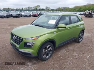 2023 Hyundai Venue SEL with VIN KMHRC8A38PU243429, listed as a IAAI auction lot 42193518 with 39,020 mi miles and . Bid and sale history available at DreamBid. Image 2.
