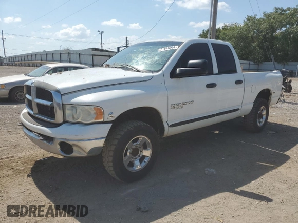2005 Dodge Ram 2500 SLT with VIN 3D7KR28C45G851364, listed as a Copart auction lot 71616464 with 362,113 mi miles and Salvage Title. Bid and sale history available at carsss.com. Image 1.