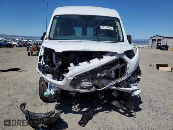 2024 Ford Transit Cargo with VIN 1FTBR2C81RKA19704, listed as a Copart auction lot 65252654 with Not provided miles and Salvage title. Bid and sale history available at DreamBid. Image 5.