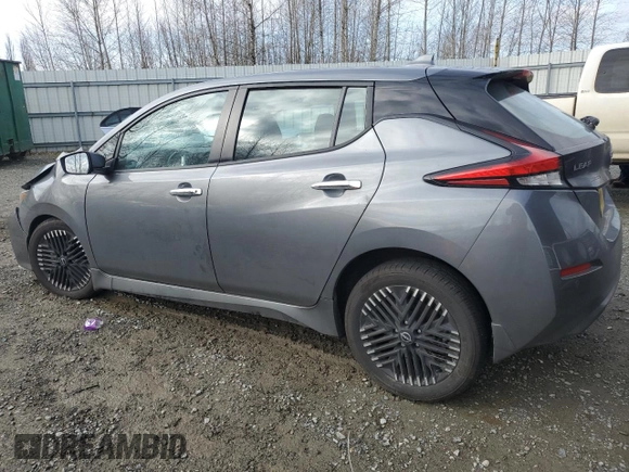 2024 Nissan LEAF SV PLUS with VIN 1N4CZ1CV0RC550736, listed as a Copart auction lot 47863775 with 7,423 mi miles and Salvage Title. Bid and sale history available at carsss.com. Image 2.