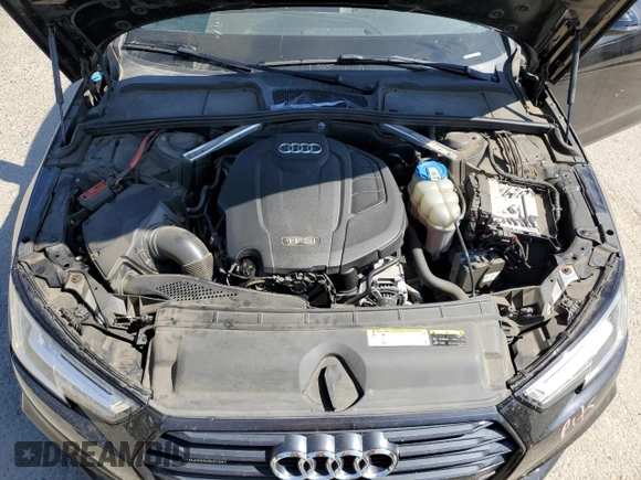 2018 Audi A4 Premium Plus with VIN WAUENAF42JA038894, listed as a Copart auction lot 57449545 with 57,247 mi miles and Salvage title. Bid and sale history available at DreamBid. Image 11.