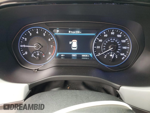 2020 Hyundai Palisade SEL with VIN KM8R4DHE7LU169377, listed as a Copart auction lot 52479895 with 58,828 mi miles and Salvage title. Bid and sale history available at DreamBid. Image 9.