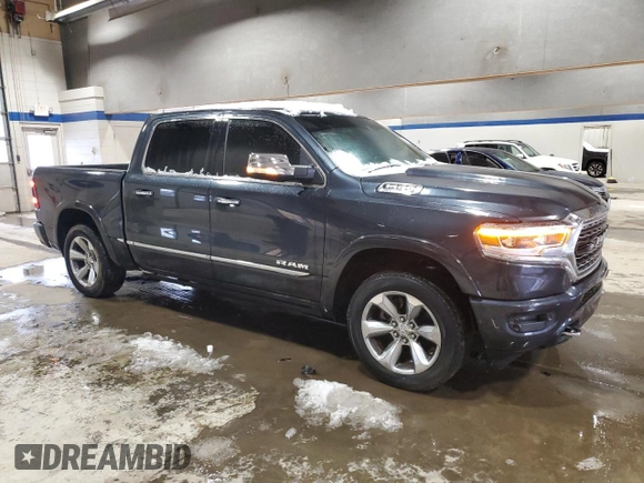 2020 Ram 1500 Limited with VIN 1C6SRFHT5LN290234, listed as a Copart auction lot 88219605 with 41,283 mi miles and Salvage Title. Bid and sale history available at carsss.com. Image 4.