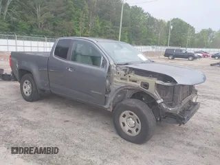 2019 Chevrolet Colorado 2WD Work Truck with VIN 1GCHSBEA8K1119583, listed as a IAAI auction lot 42160985 with 135,696 mi miles and . Bid and sale history available at DreamBid. Image 1.