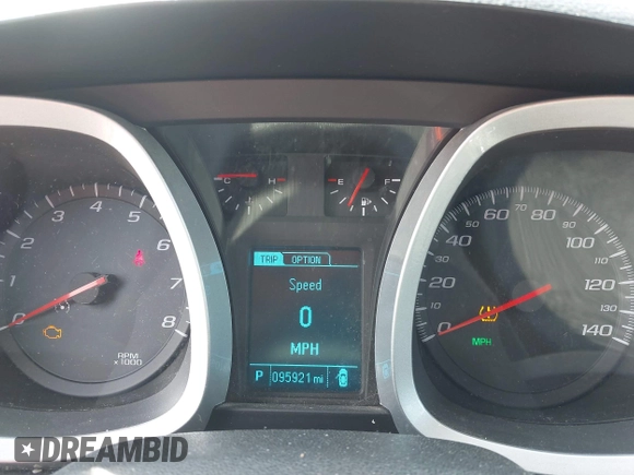 2017 Chevrolet Equinox LT with VIN 2GNALCEK3H6246851, listed as a IAAI auction lot 42099106 with 95,921 mi miles. Bid and sale history available at carsss.com. Image 7.