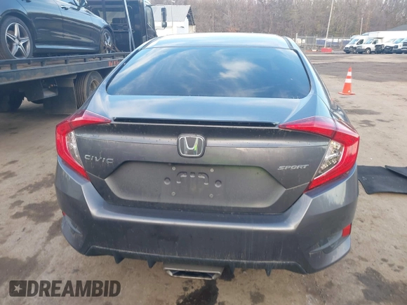 2019 Honda Civic Sport with VIN 2HGFC2F8XKH503867, listed as a IAAI auction lot 41533506 with 66,650 mi miles and . Bid and sale history available at DreamBid. Image 16.