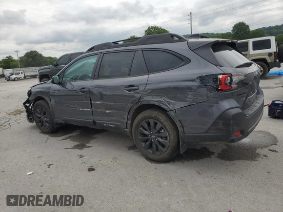 2024 Subaru Outback Onyx XT with VIN 4S4BTGLDXR3127482, listed as a Copart auction lot 57500085 with 20,556 mi miles and Salvage title. Bid and sale history available at DreamBid. Image 2.