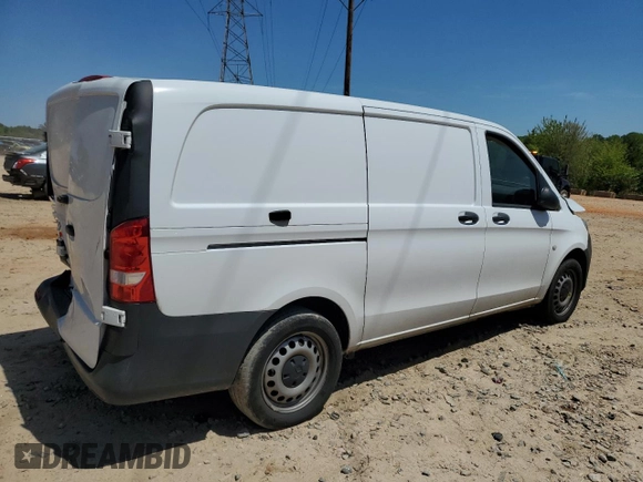 2023 Mercedes-Benz Metris Cargo with VIN W1YV0BEYXP4227971, listed as a Copart auction lot 52766075 with 41,571 mi miles and Salvage title. Bid and sale history available at DreamBid. Image 3.