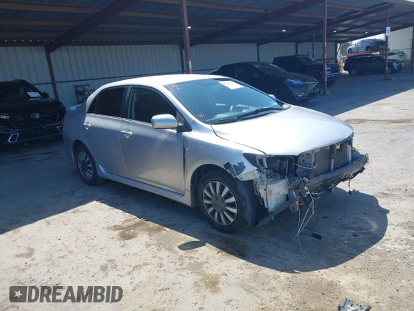 2009 Toyota Corolla with VIN 1NXBU40E99Z105346, listed as a IAAI auction lot 42062757 with 130,968 mi miles. Bid and sale history available at carsss.com. Image 1.