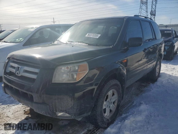 2008 Honda Pilot EX-L with VIN 5FNYF18518B041662, listed as a Copart auction lot 49458895 with 119,151 mi miles and Salvage Title. Bid and sale history available at carsss.com. Image 1.