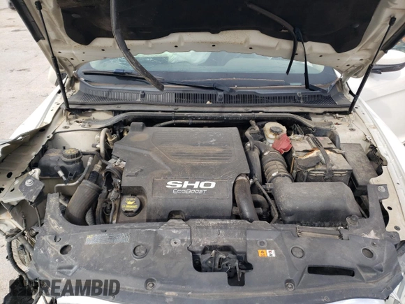 2011 Ford Taurus SHO with VIN 1FAHP2KT9BG104326, listed as a Copart auction lot 48787125 with 219,081 mi miles and Salvage Title. Bid and sale history available at DreamBid. Image 11.
