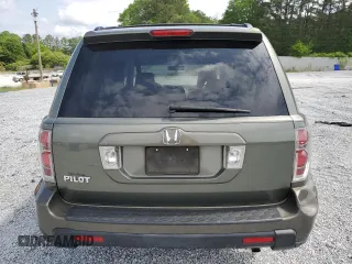 2007 Honda Pilot EX-L with VIN 5FNYF28567B038017, listed as a Copart auction lot 54233425 with 186,712 mi miles and Salvage title. Bid and sale history available at DreamBid. Image 6.