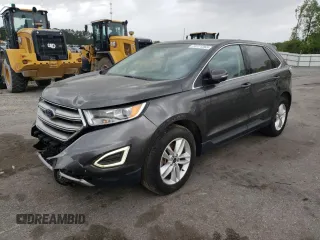 2015 Ford Edge SEL with VIN 2FMTK4J91FBB79082, listed as a Copart auction lot 50121365 with 74,251 mi miles and Salvage Title. Bid and sale history available at carsss.com. Image 1.