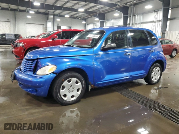 2005 Chrysler PT Cruiser Touring with VIN 3C4FY58B95T606607, listed as a Copart auction lot 79777634 with 228,525 mi miles and Clean Title. Bid and sale history available at carsss.com. Image 1.
