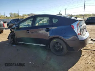 2013 Toyota Prius One with VIN JTDKN3DU8D1698558, listed as a Copart auction lot 53392615 with Not Provided miles and Salvage Title. Bid and sale history available at DreamBid. Image 2.