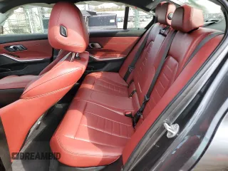 2022 BMW 3 Series M340i xDrive with VIN 3MW5U9J06N8C67957, listed as a Copart auction lot 49737485 with 10,563 mi miles and Salvage Title. Bid and sale history available at carsss.com. Image 10.