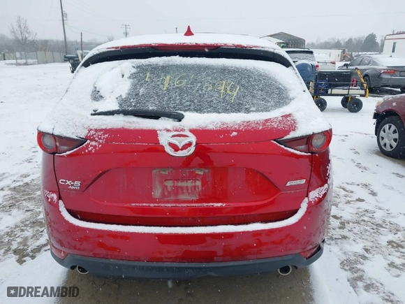 2019 Mazda CX-5 Touring with VIN JM3KFBCM7K0617066, listed as a IAAI auction lot 41617694 with NaN miles. Bid and sale history available at carsss.com. Image 16.